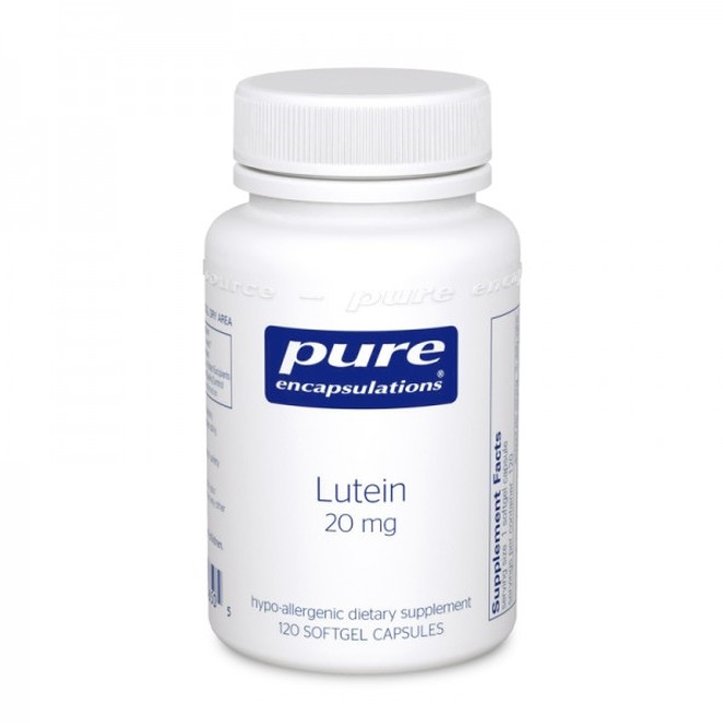 Lutein 20mg 120 capsules by Pure Encapsulations