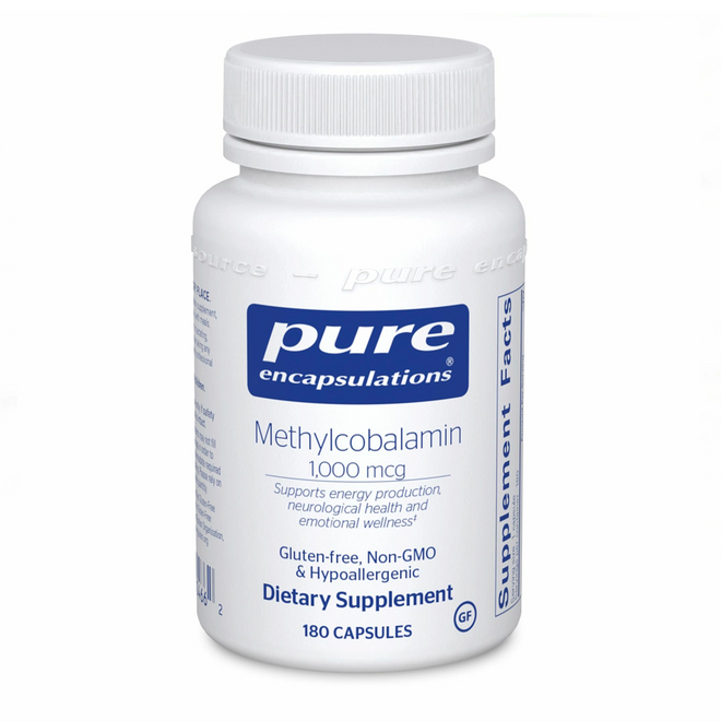 Methylcobalamin by Pure Encapsulations (180 capsules)
