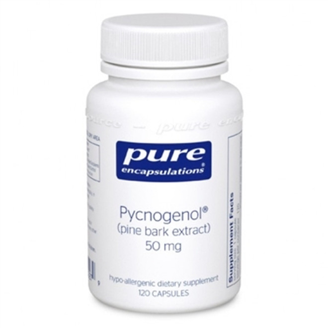 Pycnogenol 50mg by Pure Encapsulations (120 Capsules)