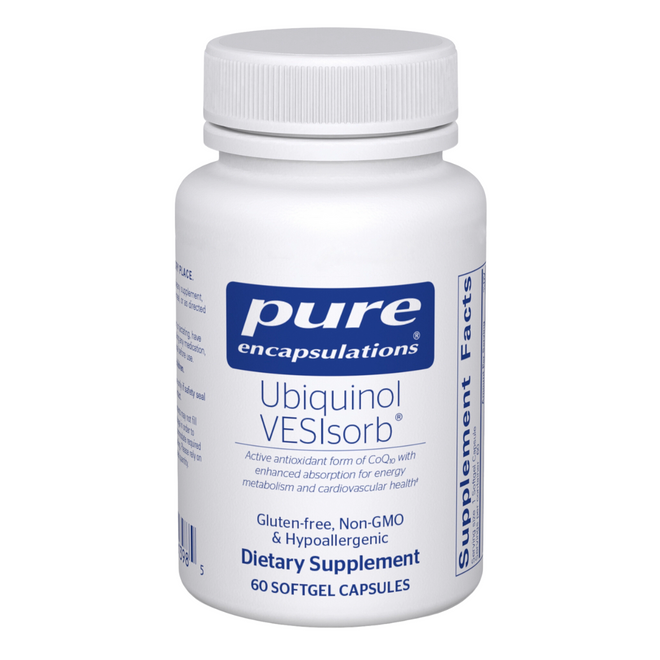 Ubiquinol VESIsorb by Pure Encapsulations