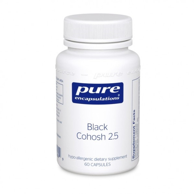 Black Cohosh 2.5 by Pure Encapsulations