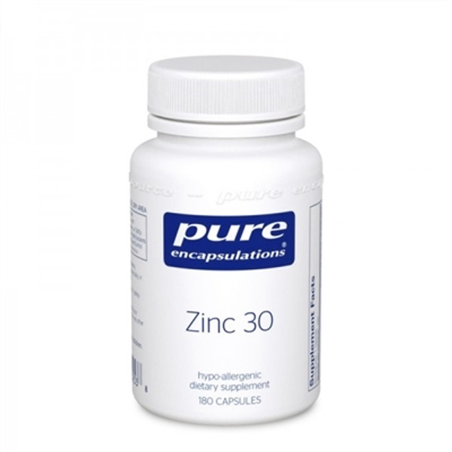 Zinc 30 by Pure Encapsulations (180 Capsules)