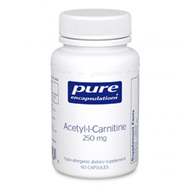 Acetyl-L-Carnitine 250mg by Pure Encapsulations