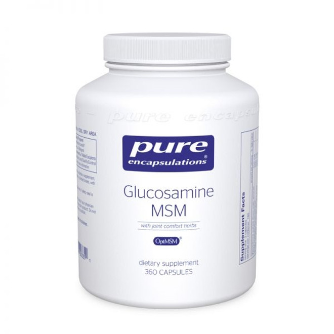 Glucosamine/MSM with joint comfort herbs 360 capsules  by Pure Encapsulations