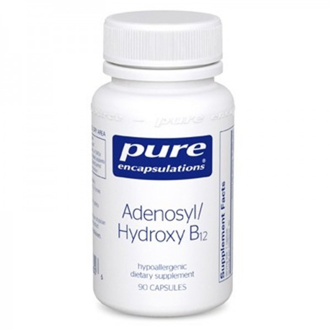 Adenosyl/Hydroxy B12 90 capsules by Pure Encapsulations