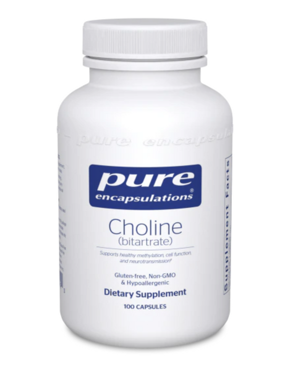 Choline (bitartrate) by Pure Encapsulations