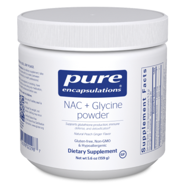 NAC + Glycine Powder by Pure Encapsulations