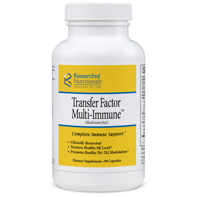 Transfer Factor Multi-Immune (Mushroom-free) by Researched Nutritionals
