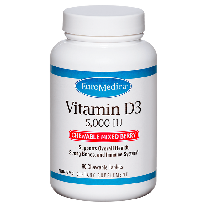 Vitamin D3 Chewable by EuroMedica