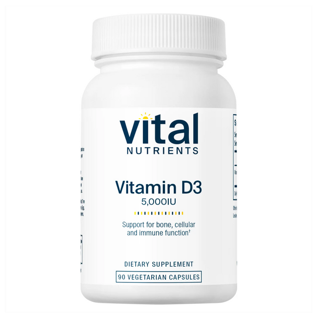 Vitamin D 5000IU by Vital Nutrients