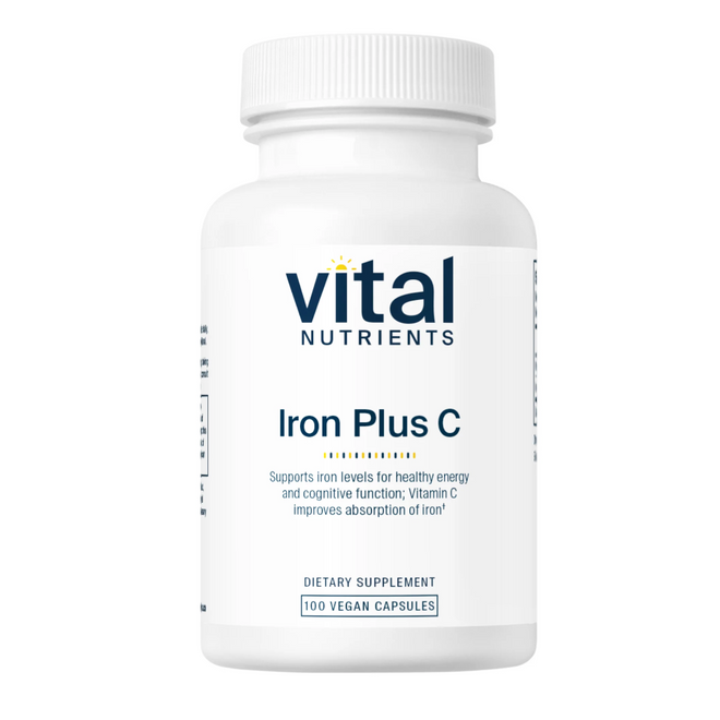 Iron Plus C 20mg/200mg by Vital Nutrients