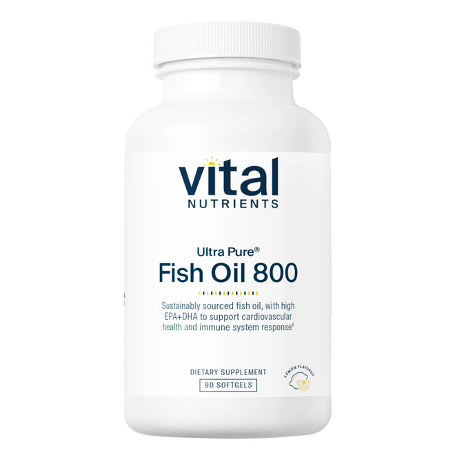 Ultra Pure Fish Oil 800 Pharmaceutical Grade by Vital Nutrients
