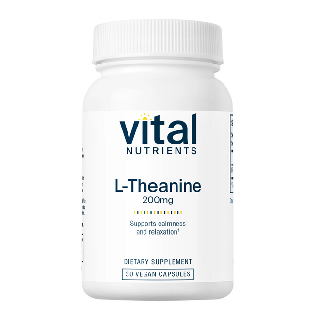 L-Theanine 200 mg (30 ct.) by Vital Nutrients