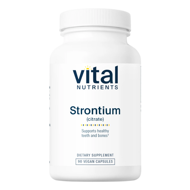 Strontium (citrate) 227mg by Vital Nutrients
