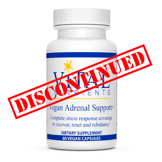 Vegan Adrenal Support+ by Vital Nutrients