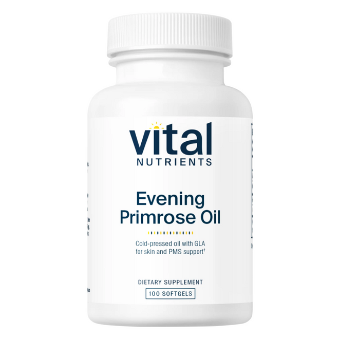 Evening Primrose Oil 1000 - GLA 90mg by Vital Nutrients