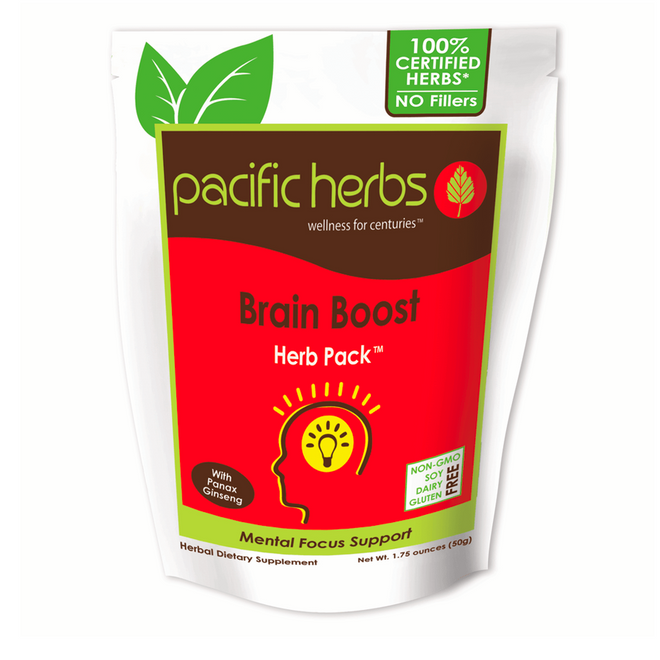 Brain Boost Herb Pack 1.75 oz by Pacific Herbs