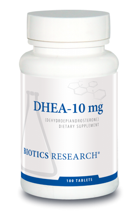 DHEA 10 mg 180 tablets by Biotics Research