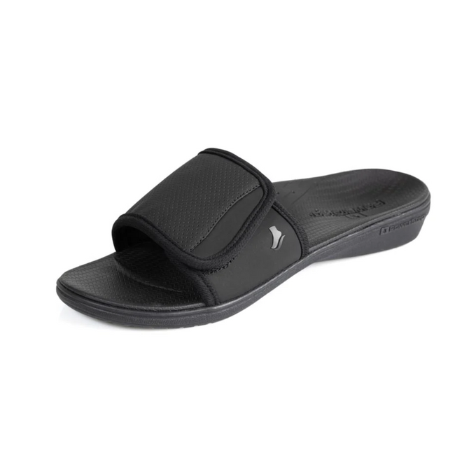 Archwear Men's (Formerly Arch Supporting) Black Slide Sandals by Powerstep