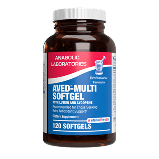 AVED -MULTI SOFTGEL w / lutein & lycopene 120 count by Anabolic Labs