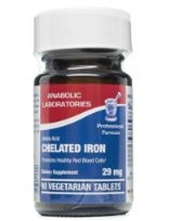CHELATED IRON TAB 90 count by Anabolic Labs