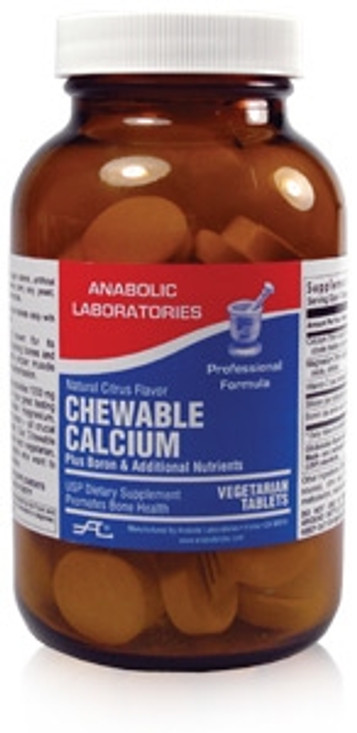 CHEWABLE CALCIUM W/ BORON TAB 120 count by Anabolic Labs