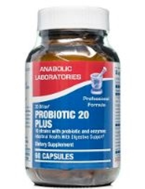 PROBIOTIC 20 PLUS 60 count by Anabolic Labs