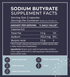Butyrate (Sodium) 100 ct. by BodyBio