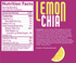 GoodBiome Foods Lemon Chia (7 pack) by Microbiome Labs