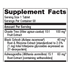 Chasteberry Plus by Metagenics Ingredients Label