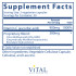Aller-C (Isoquercitrin, C, & Bioflavonoids) by Vital Nutrients Ingredients Label