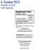 L-Lysine HCl by Biotics Research
