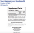 Saccharomyces boulardii by Biotics Research
