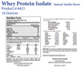 Whey Protein Isolate by Biotics Research