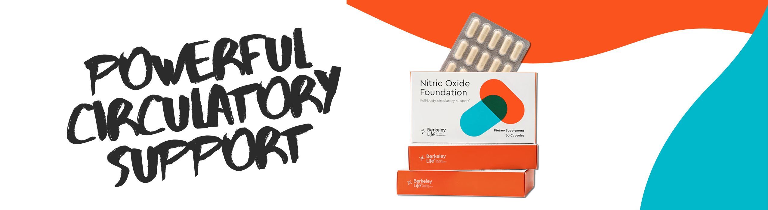 Nitric Oxide Foundation by Berkeley Life, Powerful Circulatory Support