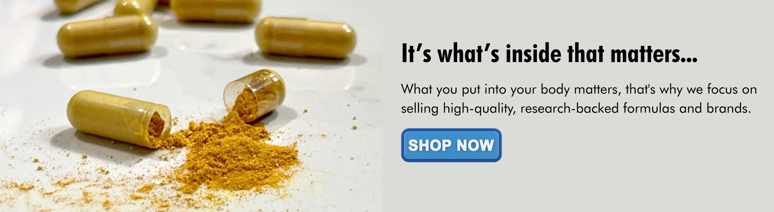 Shop Our Practitioner-Grade Quality Supplements