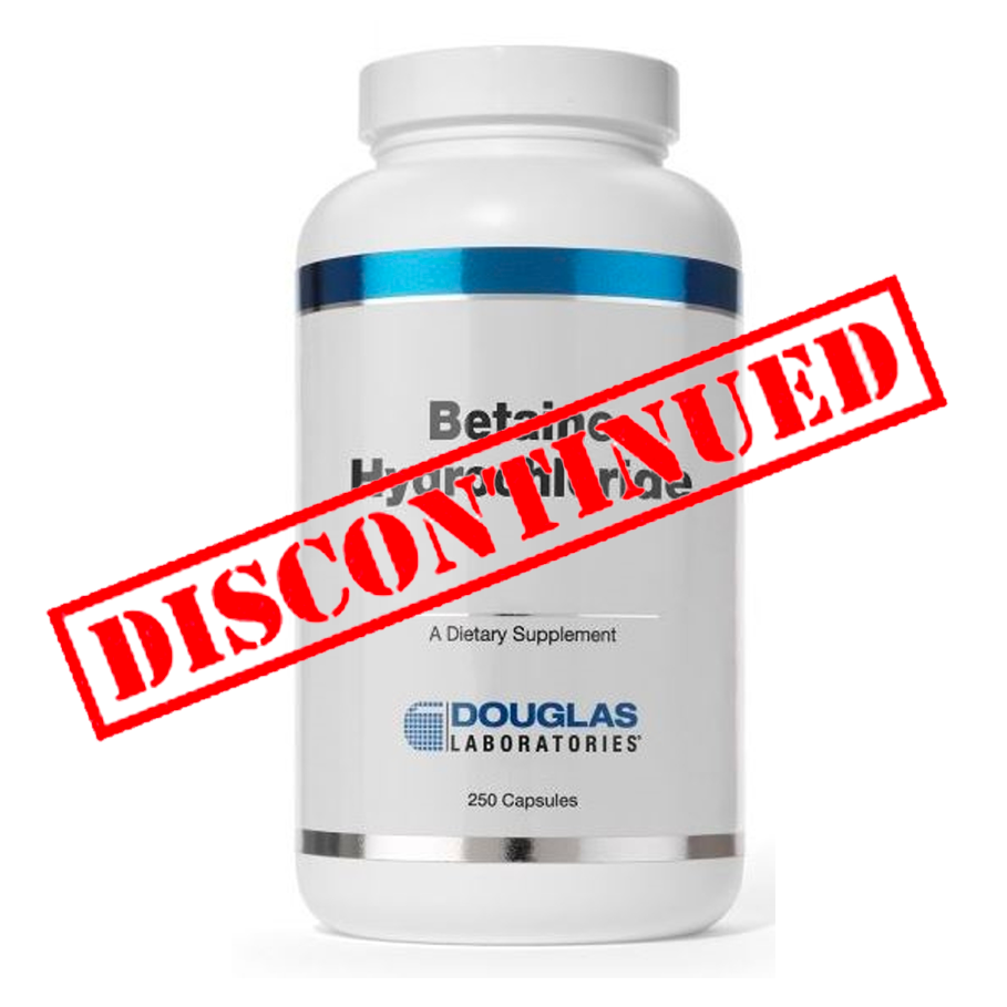 BETAINE HYDROCHLORIDE 648 MG by Douglas Labs BETAINE HYDROCHLORIDE 648 MG by Douglas Labs