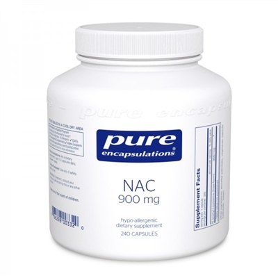 NAC 900mg by Pure Encapsulations (240 Capsules) NAC 900mg by Pure Encapsulations (240 Capsules)