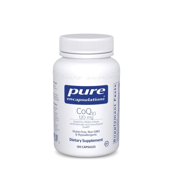 CoQ10 120mg 60 capsules by Pure Encapsulations CoQ10 120mg 60 capsules by Pure Encapsulations