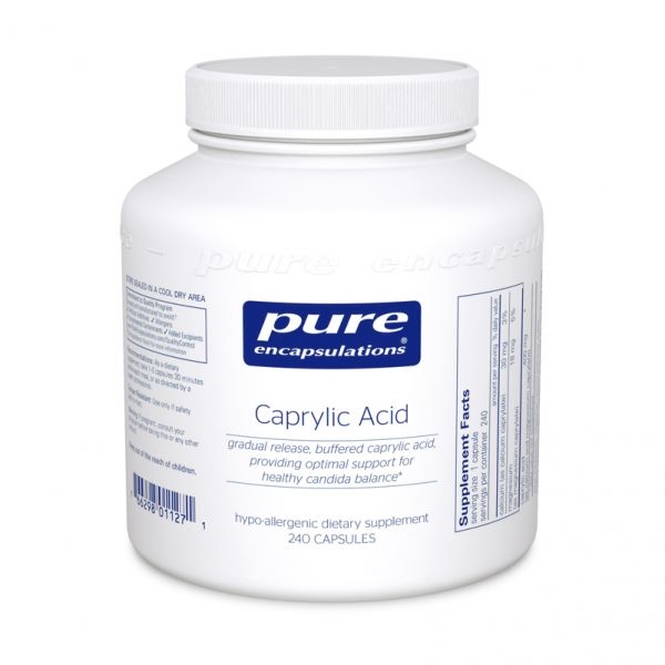 Caprylic Acid 240 capsules by Pure Encapsulations Caprylic Acid 240 capsules by Pure Encapsulations