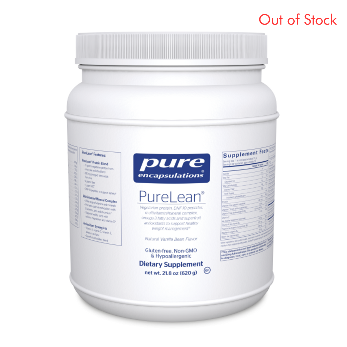 PureLean Protein Blend by Pure Encapsulations