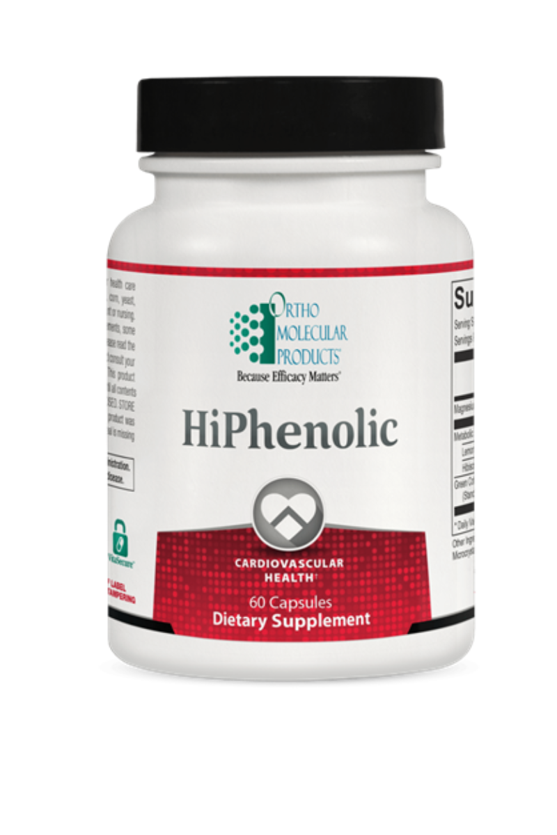 HiPhenolic by Ortho Molecular (60 ct)