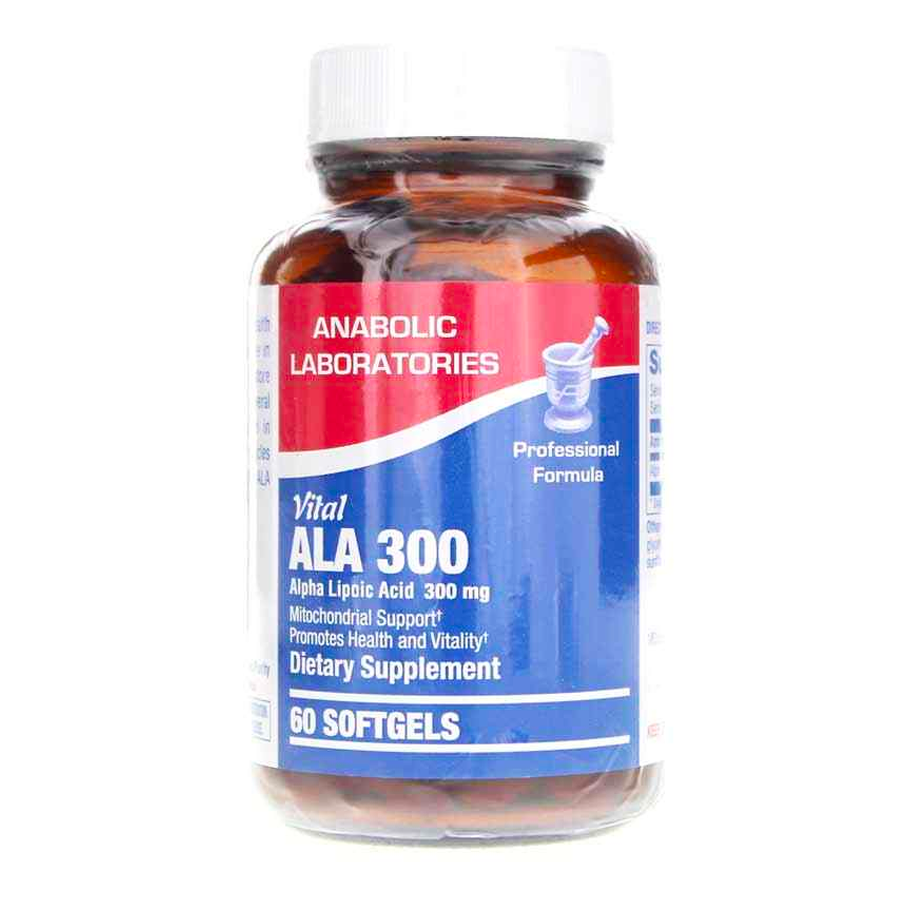 Copy of Alpha Lipoic Acid 300mg (Vital ALA 300) 60 count by Anabolic Labs Copy of Alpha Lipoic Acid 300mg (Vital ALA 300) 60 count by Anabolic Labs