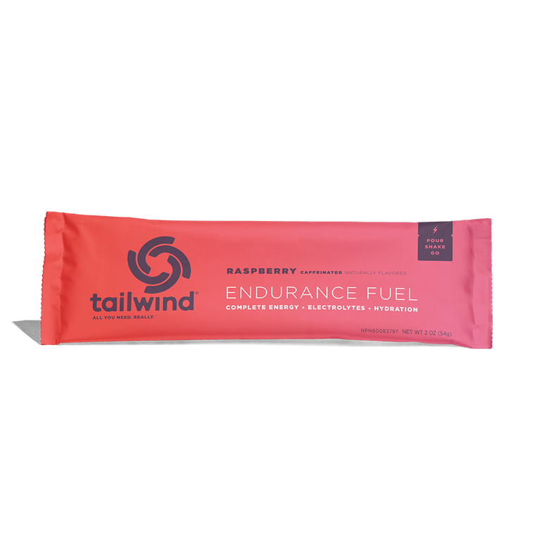 Tailwind Nutrition - Raspberry (Caffeinated) Endurance Fuel Stick