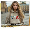 USA PATRIOTIC CHENILLE PATCHES 