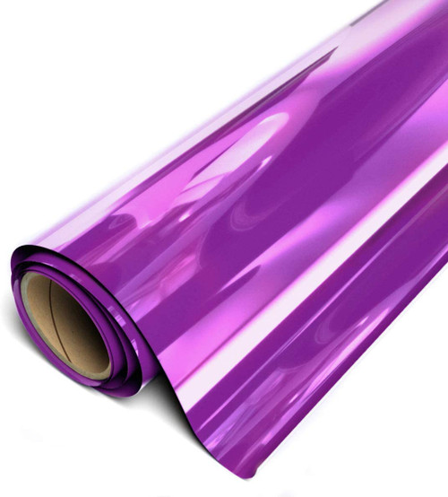 【Clearance Sale】Chameleon Heat Transfer Vinyl Roll - 12 x 30 ft (11 Colors), Purple to Green