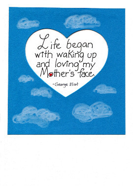 Handmade Mother's Day card