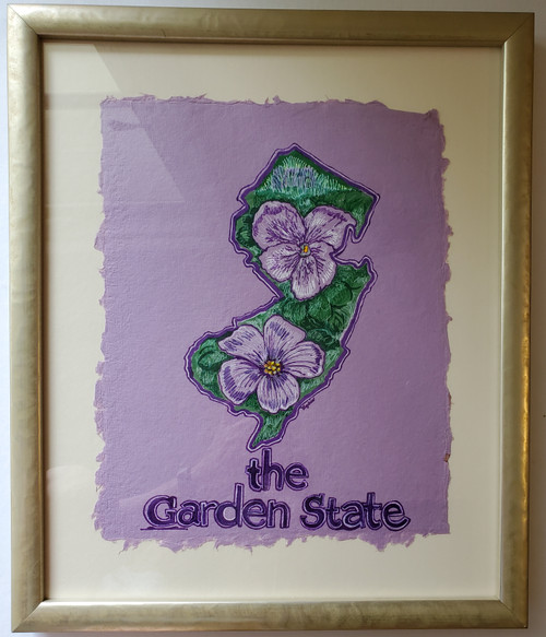 Framed Art NJ Violet