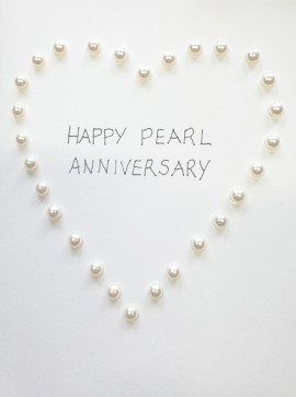 Thirty Year Anniversary card