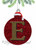 Christmas Monogram E